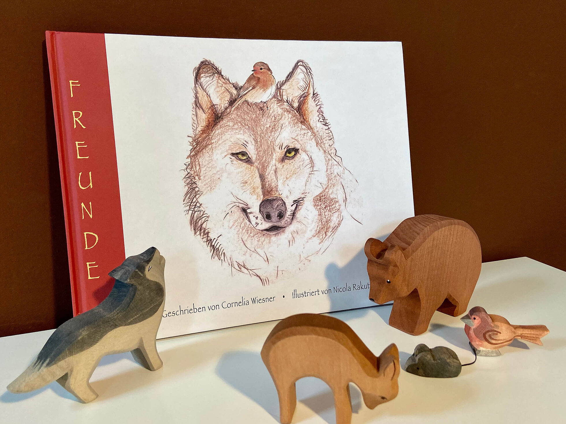 Kinderbuch «Freunde» – geschrieben von Cornelia Wiesner und illustriert von Nicola Rakutt